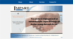 Desktop Screenshot of impartllc.com